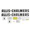 Jeu d´autocollants ALLIS-CHALMERS B