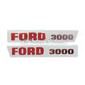 Jeu d´autocollants FORD 3000