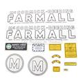 Jeu d´autocollants McCormickDEERING  FARMALL M