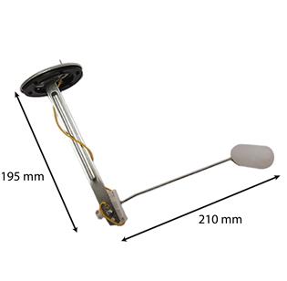 Jauge (flotteur) de réservoir Fiat séries 400 et 500 (OEM : 4180589)