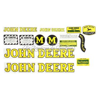 Jeu d´autocollants JOHN-DEERE M