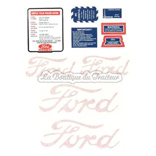 Jeu d´autocollants FORD 8N 8N4749D